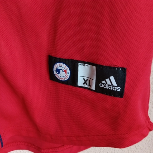 Adidas St. Louis Cardinals #7 Holliday Jersey Youth XL 18/20 Red & Navy - Picture 2 of 10